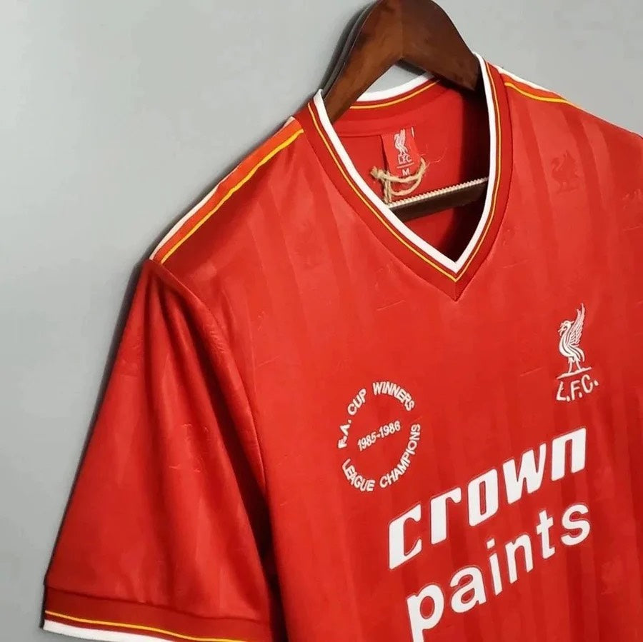 Liverpool 85 86 Home Jersey Champion Gearz