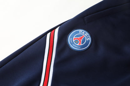 Paris Saint German 20/21 Full-Zip Tracksuit - Navy Blue