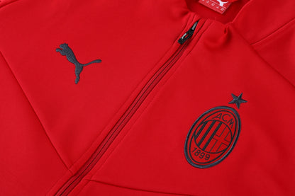 AC Milan 22/23 Full-Zip Tracksuit - Red