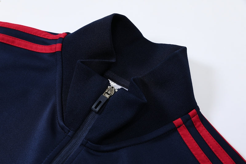 Ajax 22/23 Full-Zip Tracksuit - Navy Blue