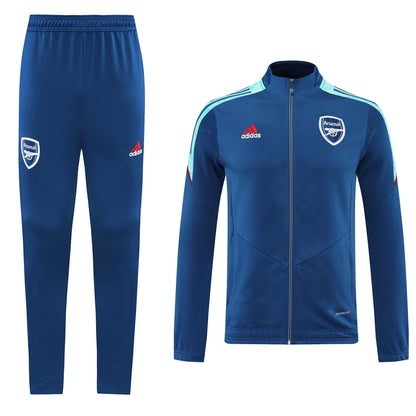 Arsenal 21/22 Full-Zip Tracksuit - Blue