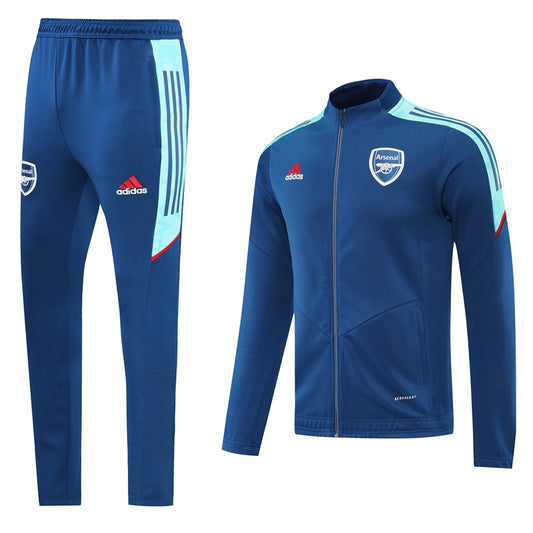 Arsenal 21/22 Full-Zip Tracksuit - Blue