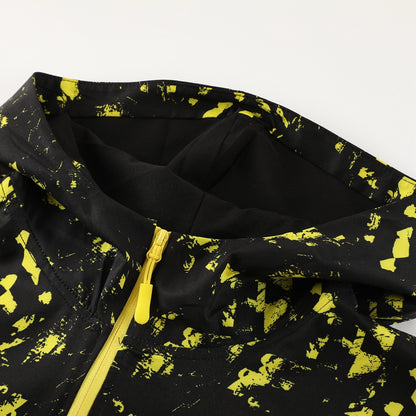 BVB 23/24 Hooded Full-Zip TrackSuit - Black / Yellow