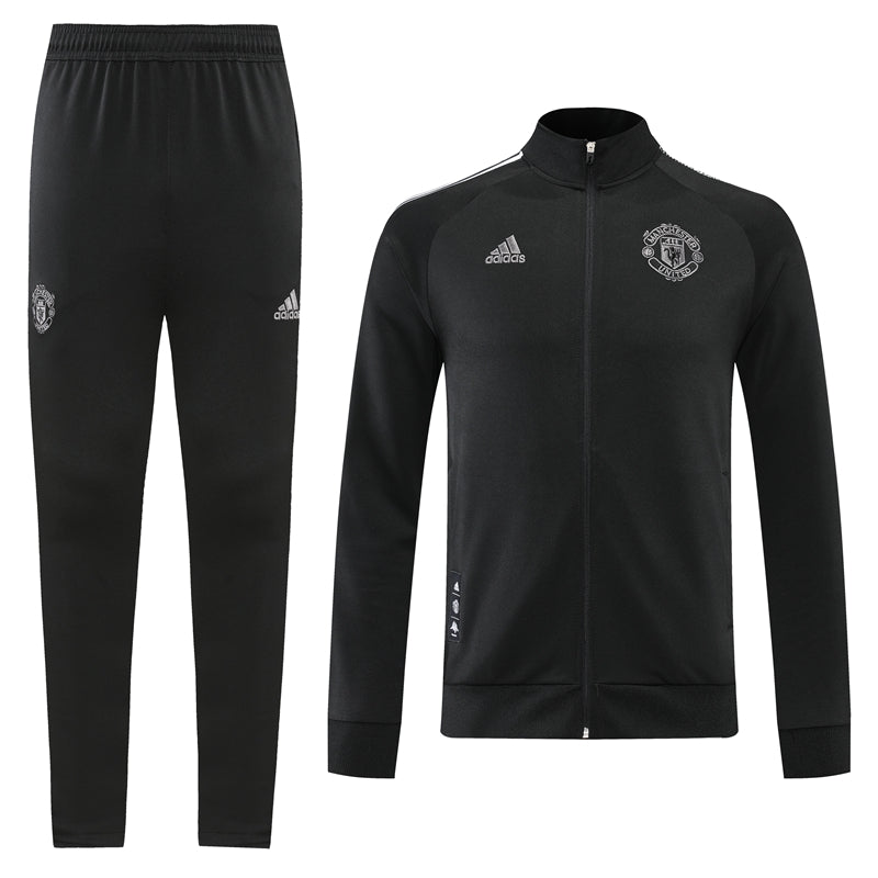 Manchester United 22/23 Full-Zip TrackSuit - Black