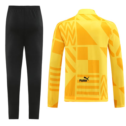 Manchester City 22/23 Full-Zip TrackSuit - Yellow