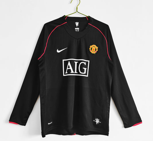 Manchester United Long Sleeves 07/08 Away Jersey