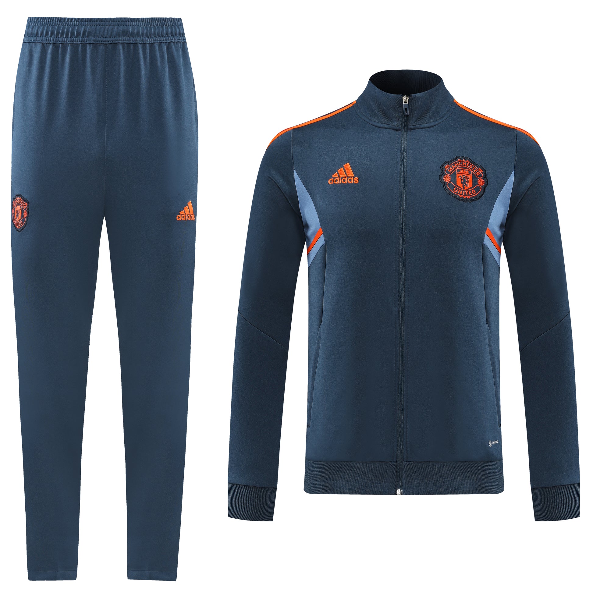 Manchester United Champions Tuta Adidas Champions League Manchester United 22/23 Full-Zip Pre-Match TrackSuit