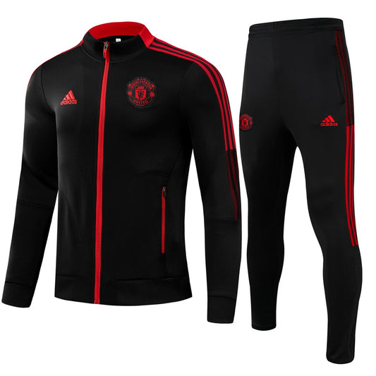 Manchester United 21/22 Full-Zip Youth Tracksuit