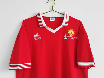 Manchester United 1977 Home Jersey