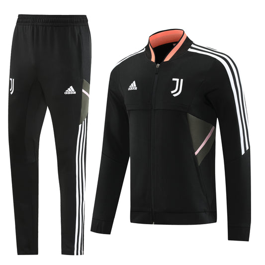 Juventus 22/23 Full-Zip TrackSuit - Black
