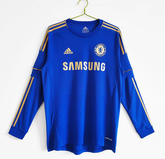 Chelsea Long Sleeves 12/13 Home Jersey