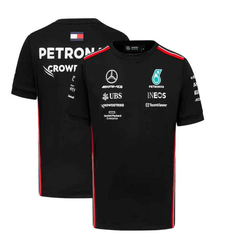 Mercedes AMG F1 2023 Men's Team T-Shirt - Black