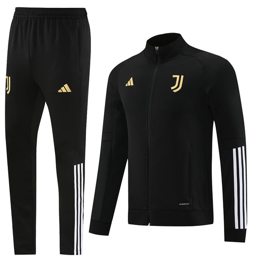 Juventus 23/24 Full-Zip TrackSuit - Black
