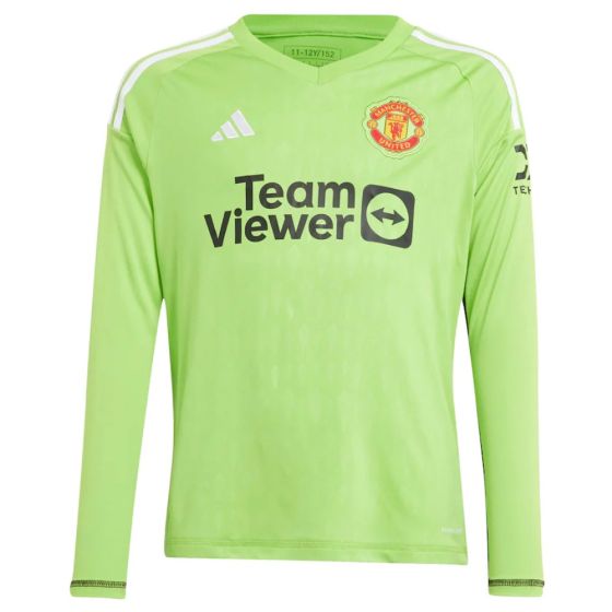 Manchester United GoalKeeper 23/24 Home Jersey - Long Sleeves