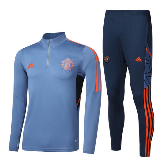 Manchester United 22/23 Half-Zip Youth TrackSuit