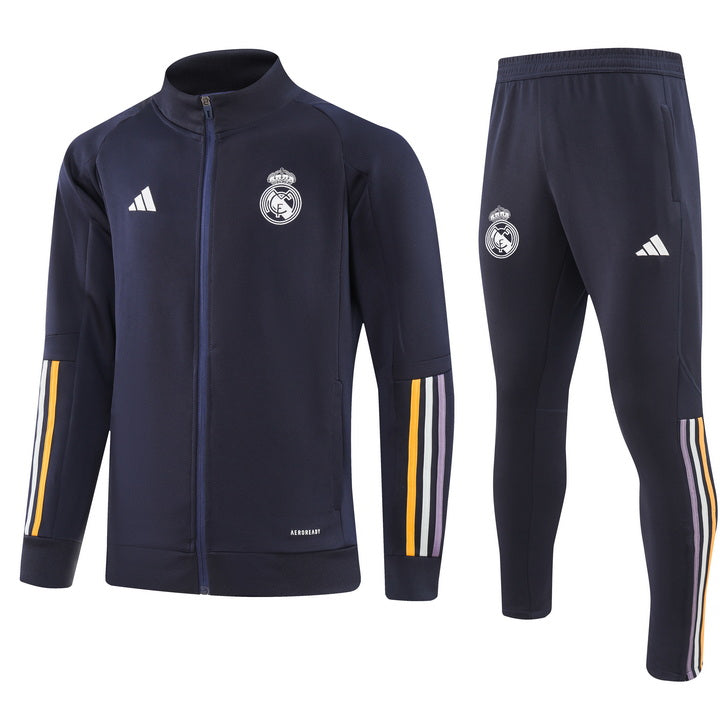 Real Madrid 23/24 Full-Zip Youth Tracksuit