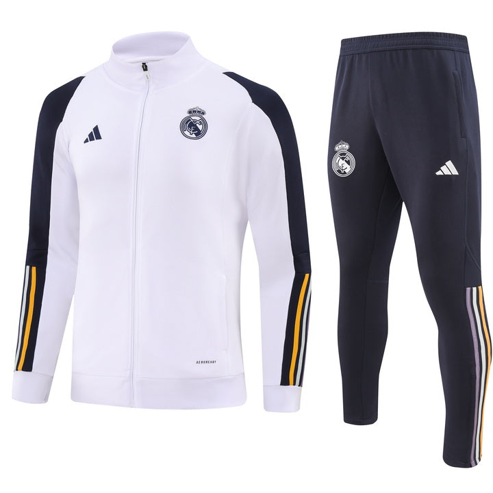 Real Madrid 23/24 Full-Zip Youth Tracksuit
