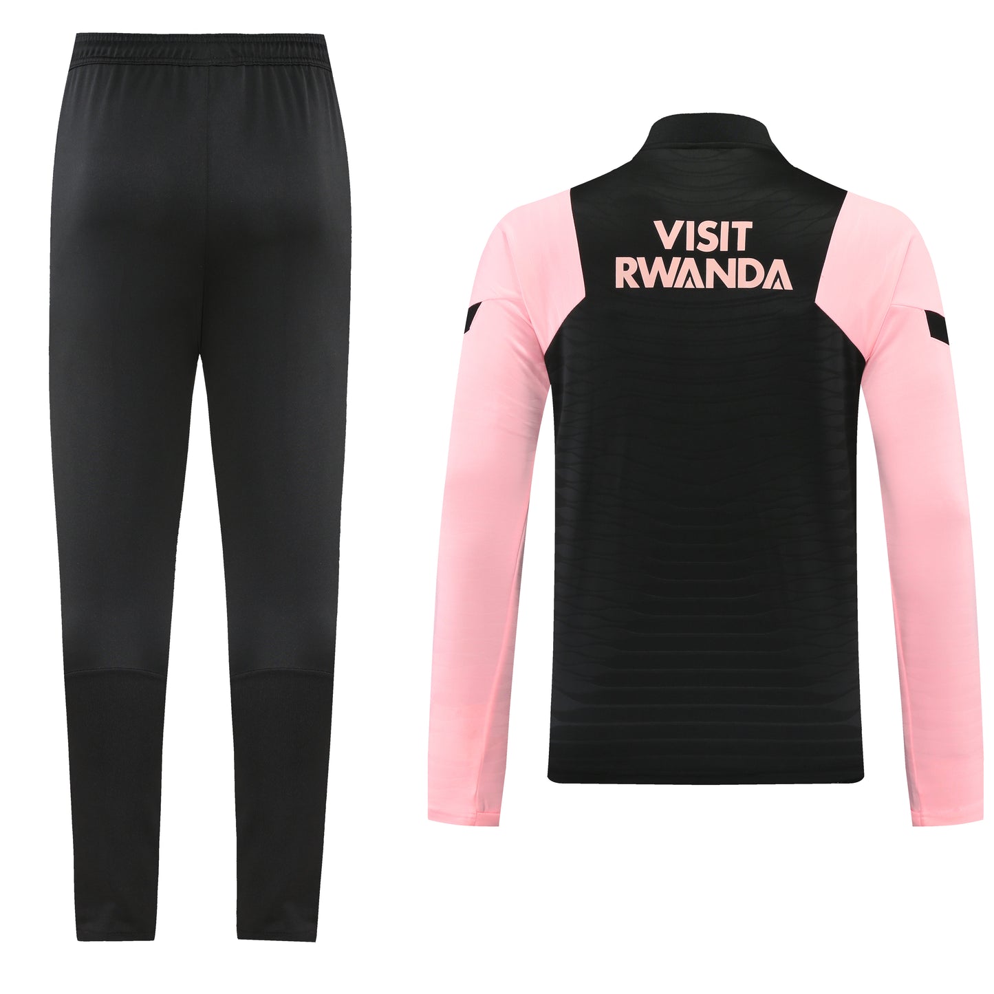 Paris Saint German 21/22 Half-Zip Tracksuit - Black / Pink